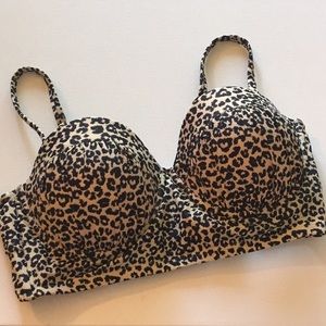 Leopard Swim Top